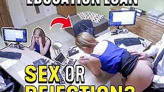 LOAN4K. Hot Nata Lee is in big trouble so why Nata has sex