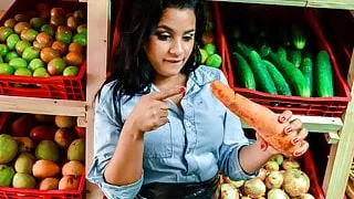 MAMACITAZ - Joa Cienfuegos Gets Oiled Up & Hard POV Fucked