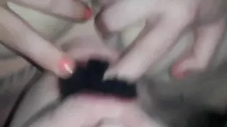 Curvy GF gagged & bareback fucked