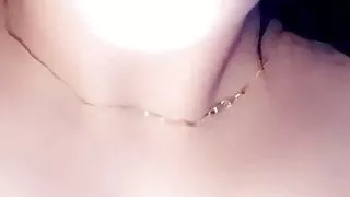 Big brown nipples and tits and pussy.