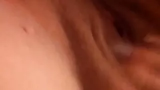 Scots bbw plays with her very wet pussy