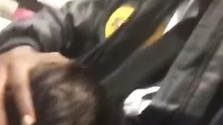 Horny Girl Sucks Off Building's BBC Security Guard