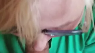 She loves sucking cock