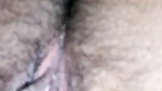 Desi Hot Girlfriend fingering her hairy creamy pussy