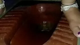 Deai village girl Tait pissing