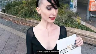 German Student teen public pickup street casting EroCom Date