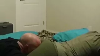 face in ass with orgasm
