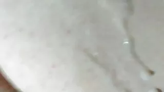 Cumming on her big ass