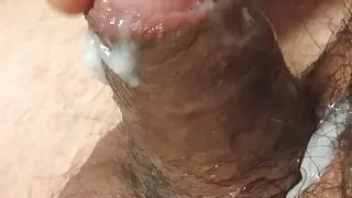 Ruinierter Orgasmus Sperma spielen