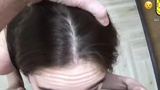 amazing blowjob deepthroat gagging