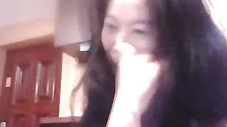 Lucy Chinese Slut masturbates with me on cam session 2