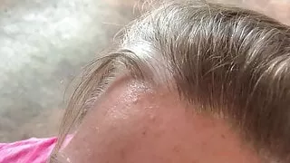 Milf sucking my dick on lunch break part 2 cum in her mouth