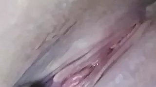 Ex playing with her pussy for me