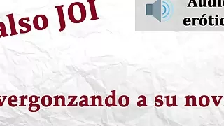 Falso JOI - Avergonzando a su novio metiendole los dedos...