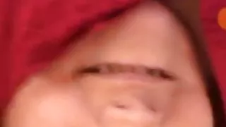 He cums on his big wife