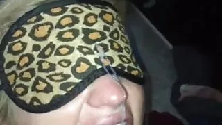 Too Big for her Throat ,Blonde Milf sucks BBC