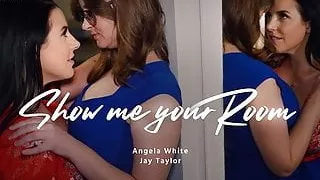 TRUE LESBIAN Suburban Wife Can't Take Eyes Off Angela White