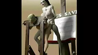 Alte Futa-Nonne fickt ihr Thema