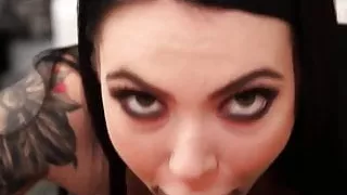 OMG! Worthless Selena Looks For Cum In Mouth