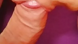 Wife blowjob, neighbour