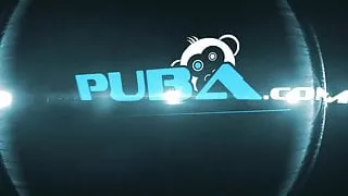 BW ball-gag bedroom fun with Skin Diamond