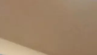 She bates vith a cucumber