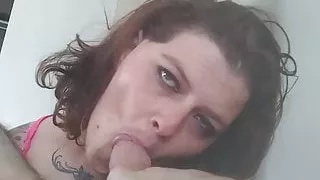 April sucking  more of Michael's