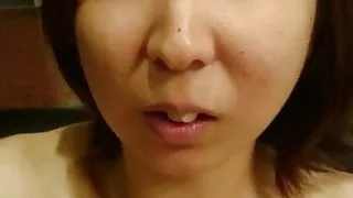 Naughty Japanese Step Mom shows her lovely pink pussy