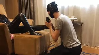 Chinese latex femdom