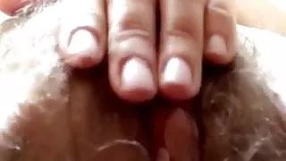 Ana Garcia, (Hairy) Pussy Playing