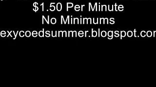 Coed Phone Sex with Smmer