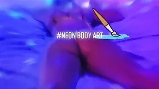 Painted and Lit her up