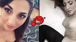 SCREWMETOO Jimena Lago Creampied Deep Inside Tight Pussy