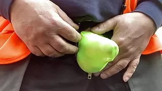 Peeing my panties at work