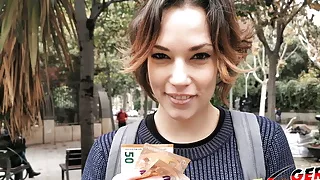 German Scout - Crazy Milf Seduce To Fuck At Street Casting