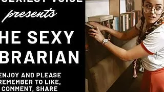 The Sexy Librarian - Erotic Audio Roleplay w Binaural Music