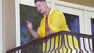 Muscular Skyy Knox anal fucked and rimmed by Joaquim Cruze