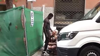 SPECTACULAR BLONDE SHEMALE wants her porn debut in an orgy w