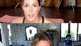 Iris Mittenaere gym Instagram 31 03 2020