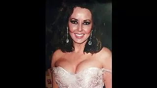 Carol Vorderman Cleavage Big Precum and Cumshot
