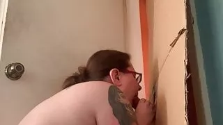 New vid of my wife at home gloryhole