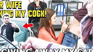 HUNT4K. Dude needs a car so why his naughty babe satisfied