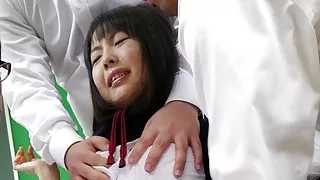 Japanese darling, Tomoyo Isumi sucks dicks, uncensored