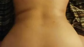 Interracial - Juicy fat white ass getting BBC hammer