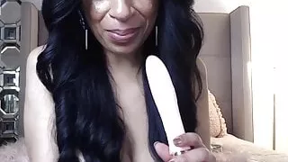 Exotic black goddess Arica with slow sensual masturbation