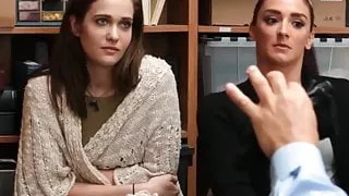 Hot Step Mom And Daughter Fucked By Security For Daughter Shoplif