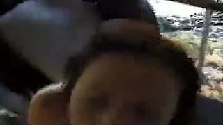 geiler Fick auf der Strandhaus Terrasse