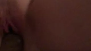 French wife vs big black toy