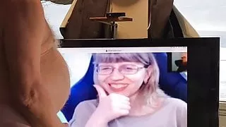 Excited smiling Cute cumm coaxer!