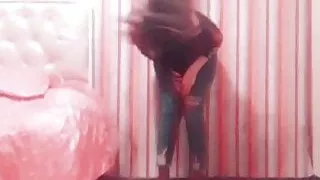 Aze Tiktok girl pantyhose feet